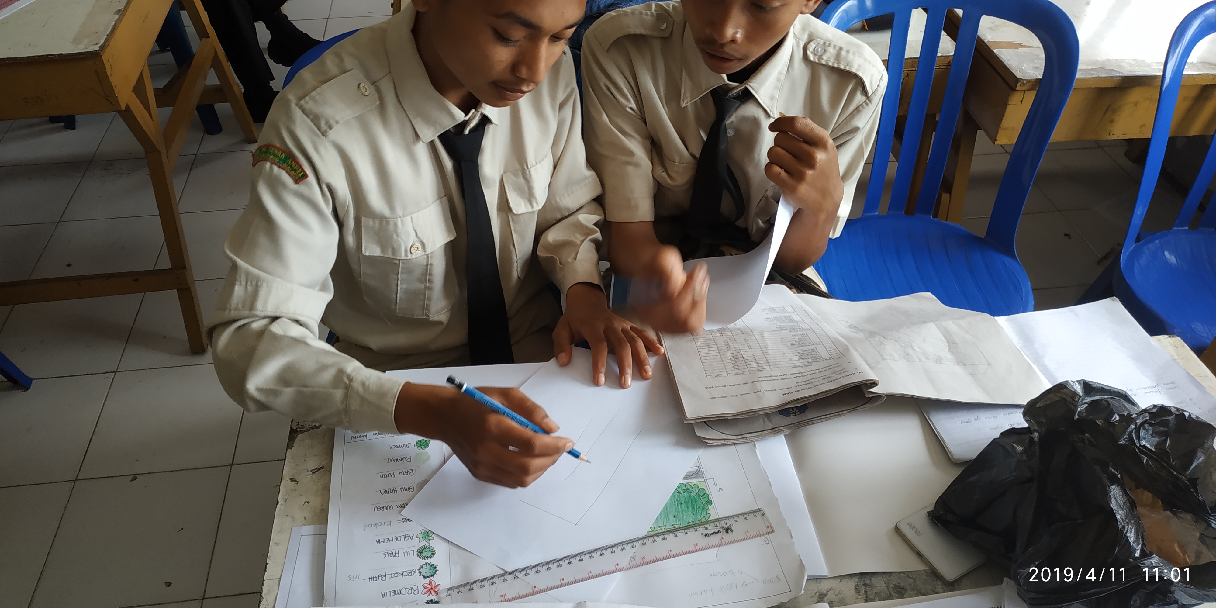 Kegiatan Pendampingan Lomba Kompetensi Siswa (LKS) SMK Tingkat Provinsi Jawa Timur Tahun 2019, Bidang Landscaping dan Gardening
