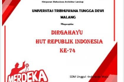 DIRGAHAYU REPUBLIK INDONESIA 74 TAHUN