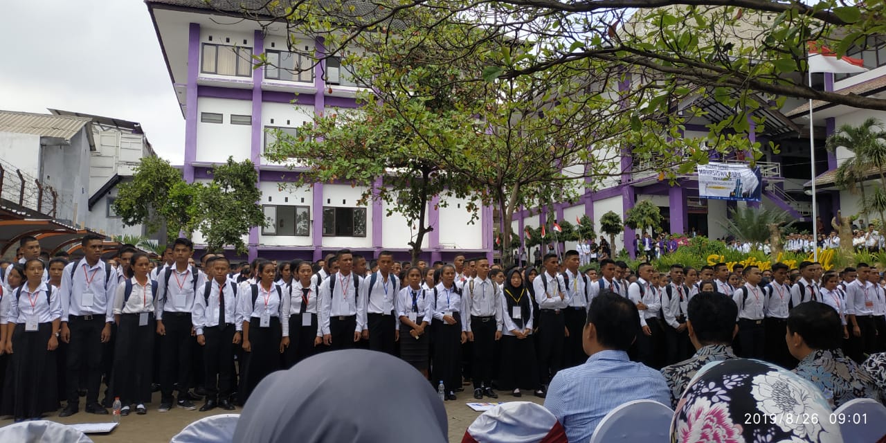 Antusias Warga Unitri Dalam Penyambutan Mahasiswa Baru 2019 di Universitas Tribhuwana Tunggadewi Malang