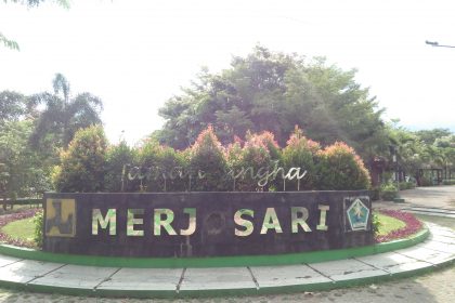 Kuliah Lapang di Taman Merjosari, Rehatkan Pikiran Sejenak dari Kampus